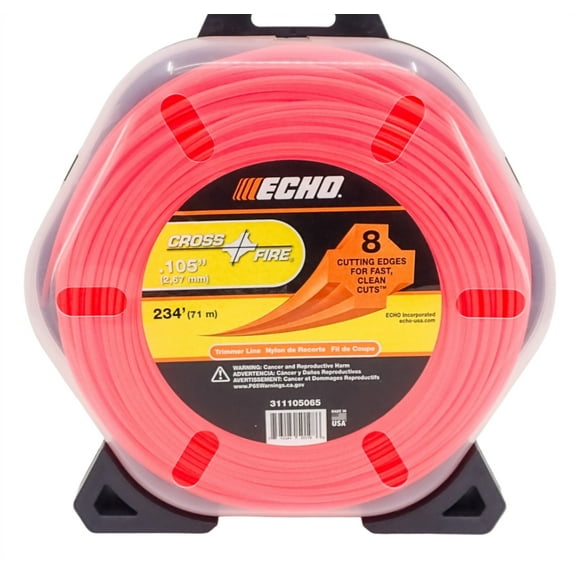 GENUINE OEM ECHO CROSSFIRE TRIMMER LINE .105 1LB PACKAGE