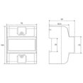 thumbnail image 4 of Three-Phase Electronic Energy Meter DTM025, DIN Rail, 3X15(60)A, 4 of 5