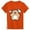 Orange, variant on Girls Cute Bear Print Short Sleeve Round Neck Loose Soft Tee Black 1-2 Years