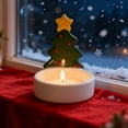 thumbnail image 4 of EGNMCR Christmas Gift Cartoons Candle Holders Festive Aromatherapy Candle Warmer For Home Decor Cute Desk Statue For Ambiance Ideal Birthday Holiday Present ceramic candle holder, 4 of 5