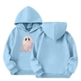 thumbnail image 6 of YunPes Girls Hoodies Oversized Baggy Long Sleeve Sweatshirt Cute Cartoon Ghost Halloween Shirt Teen Fall Winter Daily Wear, 6 of 6