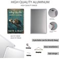 thumbnail image 5 of Sea Turtle How Hello Sweet Cheeks Vertical Poster, Funny Turtle Poster Art, Bathroom Wall Decor,Vintage Metal Tin Sign Wall Art Pub Bar Gifts 8x12inch, 5 of 5