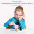 thumbnail image 3 of 2 Pcs Training Chopsticks for Beginners Seniors Children Chinese Chopsticks（Blue）, 3 of 5