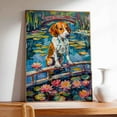 thumbnail image 4 of Hudo Dog Canvas Wall Art,Dog Wall Art print, Colorful English Foxhound Dog Decor for Kids Nursery Bedroom Living Room Office Home Unframed 8x12 inches, 4 of 5