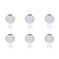 thumbnail image 1 of Lámpara Linterna Solar Nailon Impermeable para Festivales () Blanco, 1 of 9