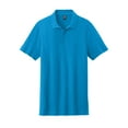 thumbnail image 5 of Gildan Men's Hammer Pique Polo, Short Sleeve Cotton Shirt, Durable and Soft, Sapphire, Sizes S-3XL, 5 of 6