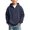 #A01-Navy, variant on Abcomgle Boys Fashion Hoodies Kids Long Sleeve Quarter Zip Kids Pullover Sweatshirts Waffle Knit Hooded Cute Pullover Tops