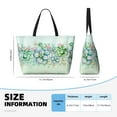 thumbnail image 4 of Sigee Succulent Print Extra Large Waterproof Beach Travel Bag with Zipper - Durable and Versatile for Vacation, Gym, and Daily Use, 4 of 7