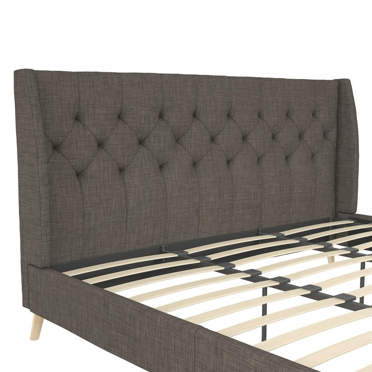 Her majesty 2024 upholstered platform bed