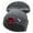 Dk Grey, variant on Car Wedding Balloons Embroidered 12 Inch Long Knitted Beanie - Navy OSFM