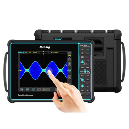 Micsig Digital Tablet Oscilloscope STO1004 8'' Touch Screen Storage Oscilloscope with 4 Channel 70Mpts 100MHz Bandwidth