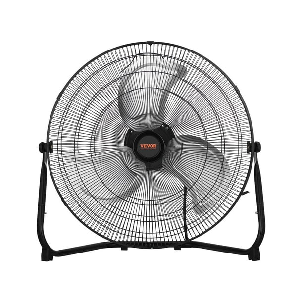 Ventiladores de piso VEVOR de 20 pulgadas, 3 velocidades, alta velocidad, 4800 CFM x2