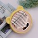 thumbnail image 2 of Tom TK-CI-BE 17 teclas de forma redonda Thumb Piano Kalimba Maple Wood, 2 of 8