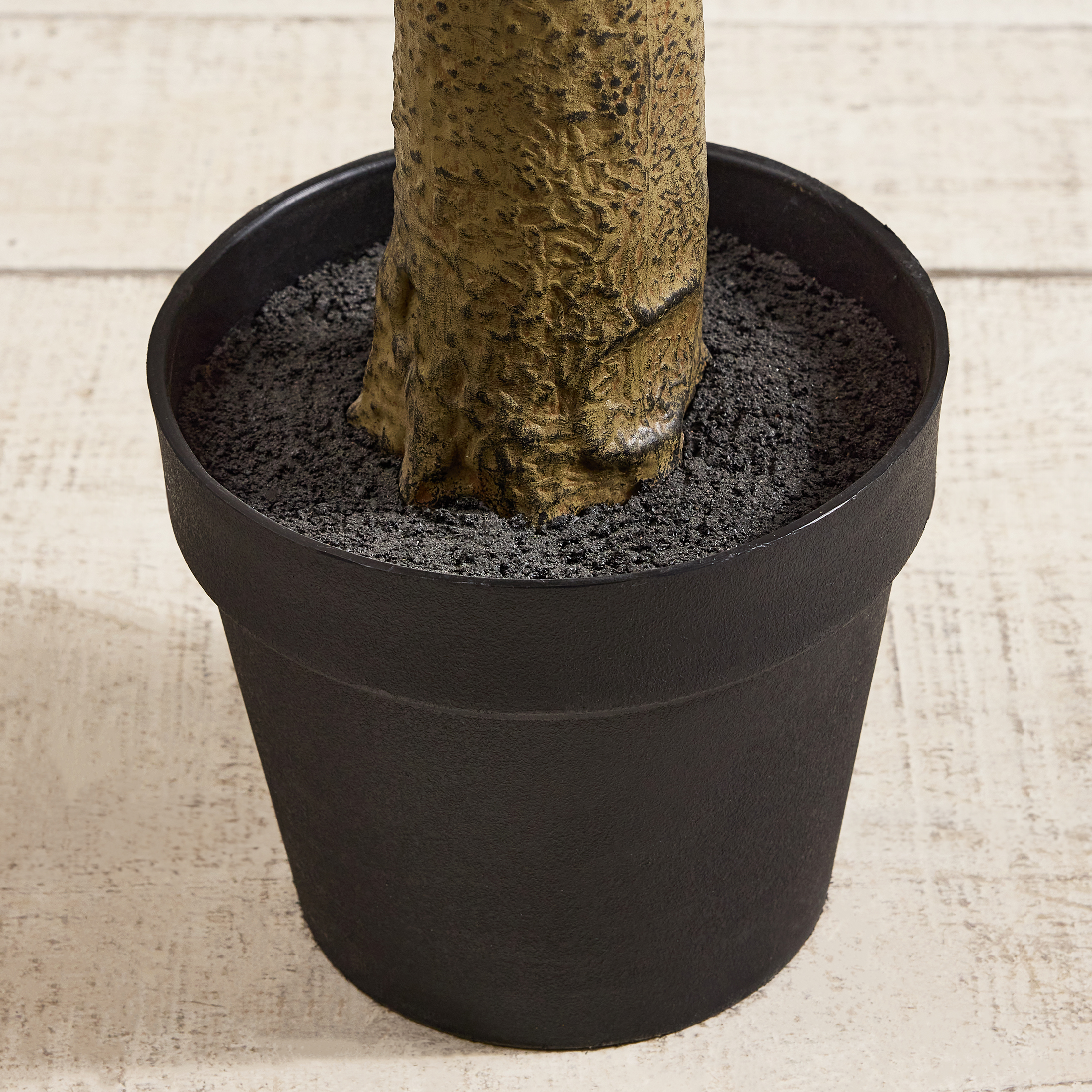 DR.Planzen 7ft Dense Artificial Olive Tree - Faux Olive Plant for Indoor & Outdoor Decor - Adjustable Branches - UV Resistant Realistic Olive Tree with Black Plastic Pot