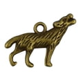 thumbnail image 4 of 30pcs Retro Steampunk 3D Wolf Charm Pendant The DIY Bronze Jewelry Howling, 4 of 7