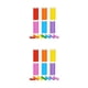 thumbnail image 2 of Naiovety 6 rollos de pulseras de papel para Club Theatre, surtido de pulseras adhesivas para fiestas, Kit surtido, brazaletes para eventos de un Type6 NO6, 2 of 6