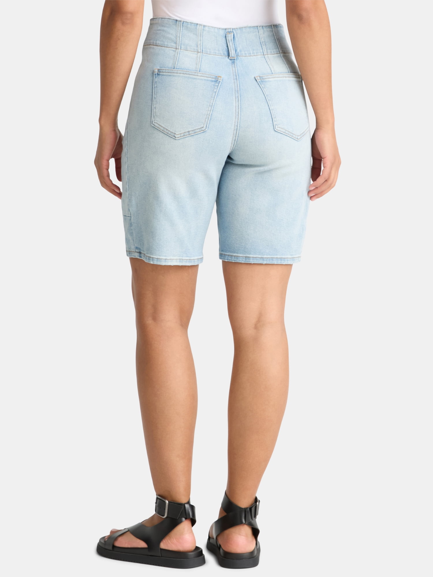 Madden NYC High Rise Short with Side Seams, Women's