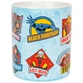 thumbnail image 2 of Marvel Comics Characters Badges 14oz Ceramic Mug, 2 of 3