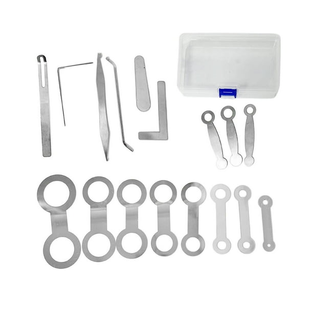 Práctico de herramientas de reparación de saxofón con caja de Yuyangstore Mantenimiento de saxofón