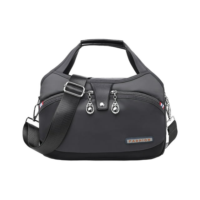 Maytalsory Cloth Sturdy And Durable Shoulder Bag For Busy Professionals Wide Application Crossbody Bag dark grey 29*19*9*12 1Set