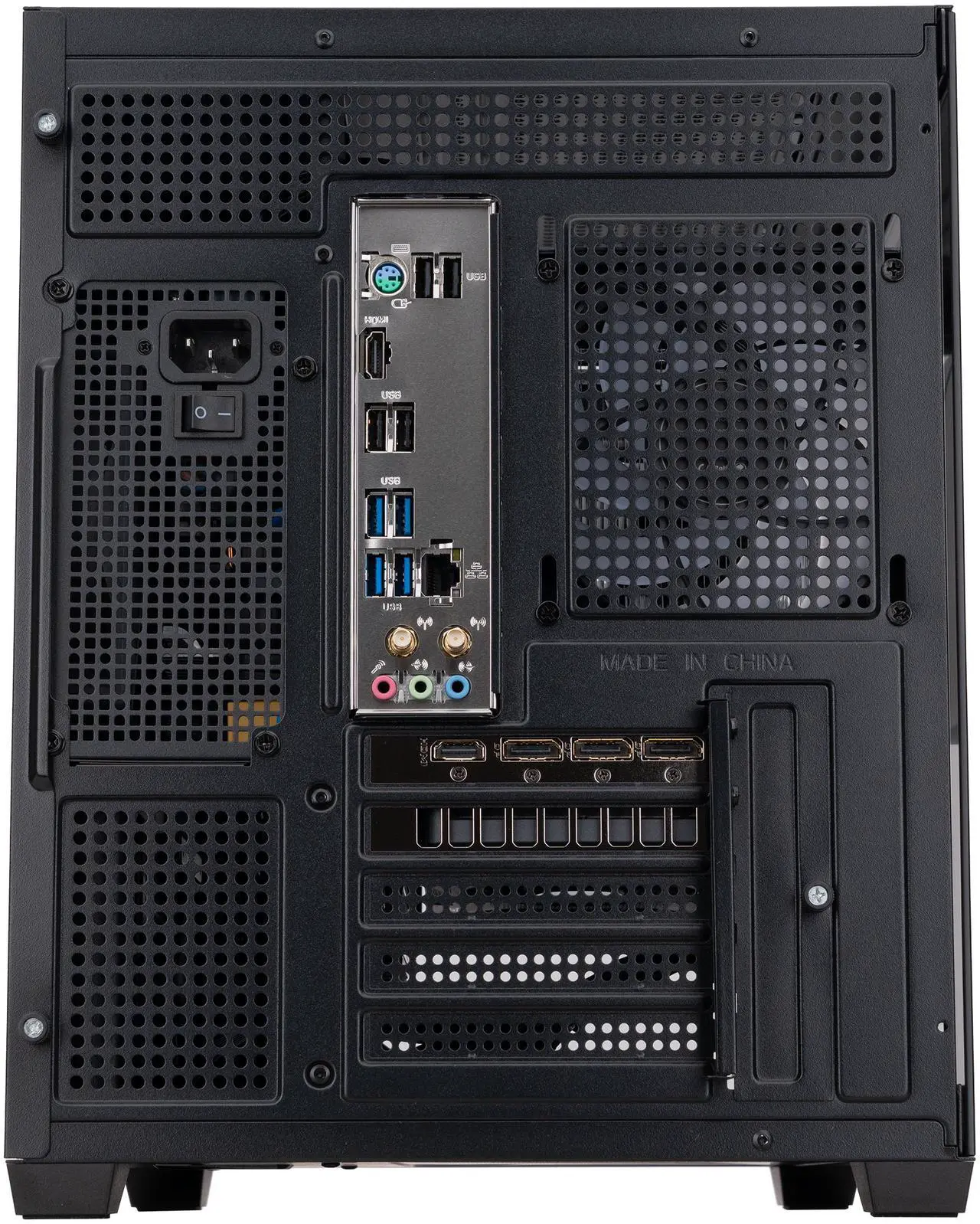 ABS Flux II Aqua Gaming PC - Windows 11 - Intel Core i5-14400F - GeForce RTX 5060 - DLSS 4 - AI-Powered Performance - 32GB DDR4 3200MHz - 1TB M.2 SSD