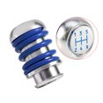 thumbnail image 2 of Herwey Spring Gear Shift Knob, Car Spring Gear Shift Knob,Universal Aluminum Spring 5 Speed Manual Car Gear Shifter Stick Shift Knob Lever, 2 of 6