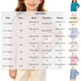 thumbnail image 4 of Loopsun Kids Boys Girls Fall Tops 1-11Years Solid Long Sleeve Pullover Shirts, 4 of 5