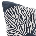 thumbnail image 2 of Jordan Manufacturing 18" x 18" Navy Sea Urchin Nautical Square Reversible Decorative Throw Pillow, 2 of 5