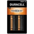 thumbnail image 3 of Duracell Power Boost Coppertop Alkaline AAA Batteries 40 Pack, 3 of 4