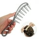 thumbnail image 5 of Qarigey Cepillo de pelo de anchos ABS, reemplazo de mano portátil, accesorios de cepillos de peluquería para salón hueco Cuidado del cabello Gris Qarigey  CE015588-02, 5 of 6