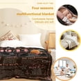 thumbnail image 3 of Yibo 40th Birthday Gifts Blanket Flannel Soft and Comfortable Anti-static Bed Sofa Blanket, 3 of 7