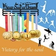 thumbnail image 6 of 1PC Medals Hanger Display Holder Rack Never Stop to Dream Medals Display Wall Mounted Frame Sports Medal Holder Racks, 6 of 9