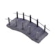 thumbnail image 1 of Puente de arco de madera para casa de muñecas, miniaturas, jardín de hadas, artesanía, microescena, accesorio Gris, 1 of 9