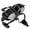 Black, variant on Xirurus Dog Saddle Bag Adjustable Hound Travel Dog Backpack with Side Pockets for Small Medium Large Dogs, Reflective Camping Hiking Gear, Black S (10.2 inches / 26 cm)
