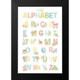 thumbnail image 2 of Josefina 13x18 Black Modern Framed Museum Art Print Titled - The Alphabet, 2 of 5