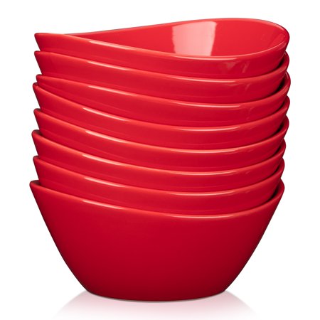 

Zzistar 8 Piece Porcelain Bowls Set 18 Ounce Round Ceramic Bowl