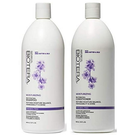 Biotera Moisturizing & Rehydrating Shampoo & Conditioner, 32 oz