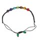 thumbnail image 3 of Pulsera de cuentas coloridas para Yoga, pulsera trenzada de meditación exquisita ajustable a la moda para hombres y mujeres, 3 of 8