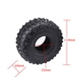 thumbnail image 6 of 4x 1.9" Super Soft Rubber RC Car Wheel Tires Aggressive Pattern, All-Terrain Tread, For Traxxas and Axial SCX10, 6 of 8