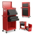thumbnail image 2 of Gymax 6-Drawer Rolling Tool Chest Lockable Tool Box and Storage Cabinet Garage Workshop, 2 of 10