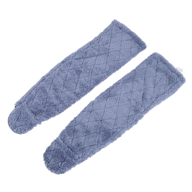 Calcetines Por Encima De La Rodilla De Felpa De Invierno, 1 Par De Calcetines Difusos Por Encima De La Rodilla Medias De Pantuflas De Felpa Gruesas Calcetines Para Dormir En Casa De Invierno(azul)