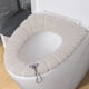 thumbnail image 5 of Asiento de inodoro grueso con asa para el hogar, lavable, para invierno, 5 of 5