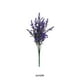 thumbnail image 2 of Inteprter 2 pack/lote de flores artificiales de larga duración para decoración duradera del hogar en interiores o exteriores Decoración púrpura, 2 of 6