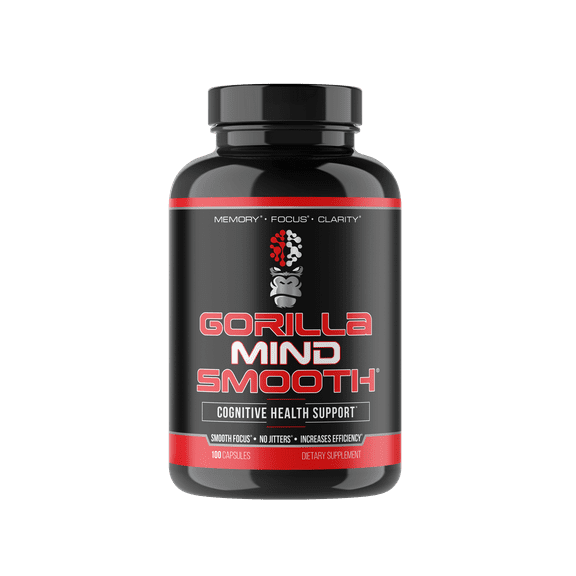 Gorilla Mind Mode Smooth 100ct Capsules (20 Servings)
