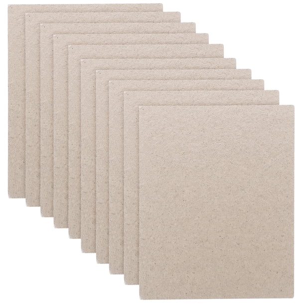 ColoMX 10pcs horno microondas mica hoja de microondas cubierta de placa de microondas piezas de repuesto para horno de microondas
