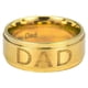 thumbnail image 2 of Anillos para mujer, regalos para mujer, joyería de acero de titanio con letras de moda para hombre, 1 anillo para mujer, 2 of 5