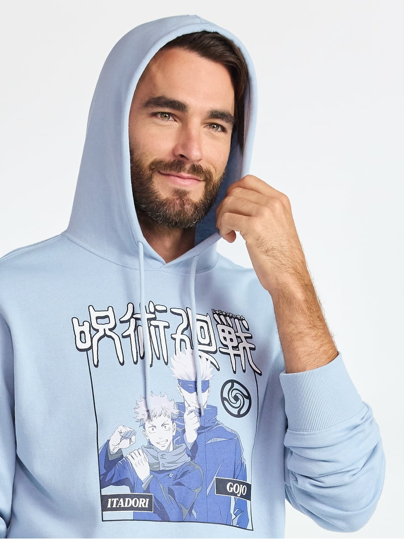 Jujutsu Kaisen Men's & Big Men's Graphic Hoodie, Sizes XS-3XL