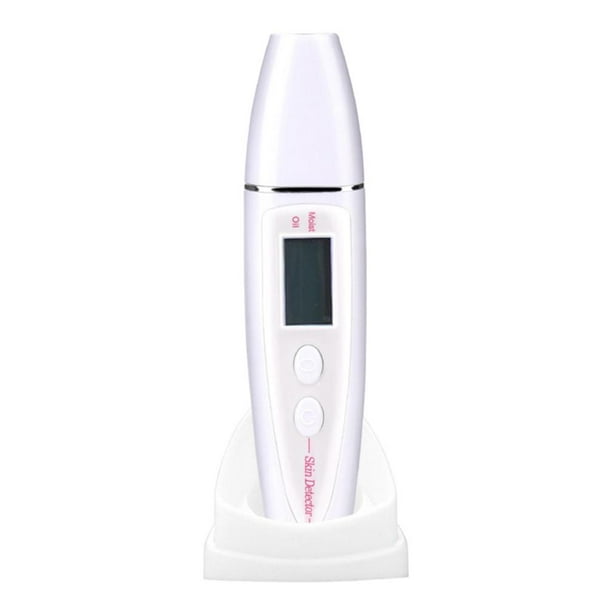 Herramienta Analizadora de Humedad Facial Baoblaze digital LCD blanco