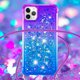 thumbnail image 4 of Funda para iPhone 11 PRO Brillantina Líquida Divertida Reluciente y con Cristales en Movimiento Cuerpo Cruzado con Cordón Ajustable, 4 of 5