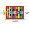 thumbnail image 3 of Piano Play Mat Musical Educational Toy 20 Keys 8 Instruments Multicolor Polyester 37.4 Inches Floor Keyboard For Toddlers 1 2 3 Year Old Boys Girls Learning Gift, 3 of 6